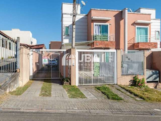 Casa em condomínio fechado com 3 quartos à venda na Rua Rolando Salin Zappa Mansur, 389, Cachoeira, Curitiba, 86 m2 por R$ 399.000