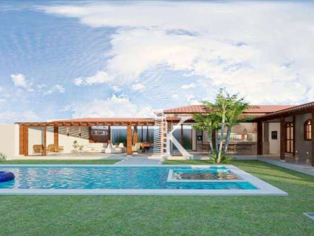 Casa com 6 dormitórios à venda, 450 m² por R$ 4.500.000,00 - Balneário Flórida - Praia Grande/SP