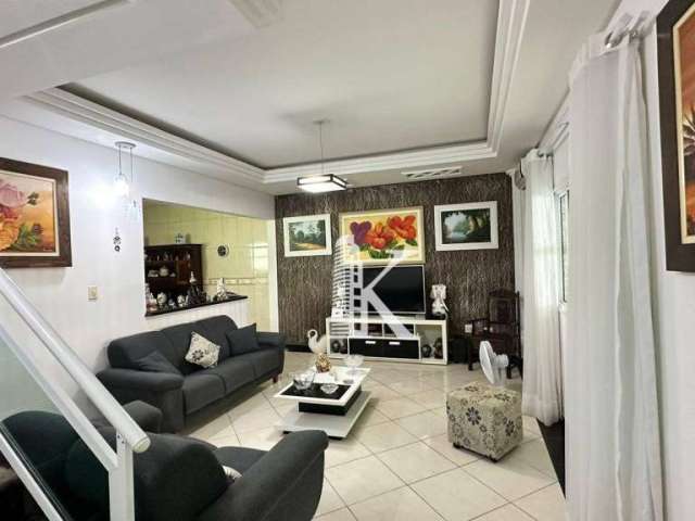 Sobrado com 3 dormitórios à venda, 121 m² por R$ 780.000,00 - Vila Guilhermina - Praia Grande/SP