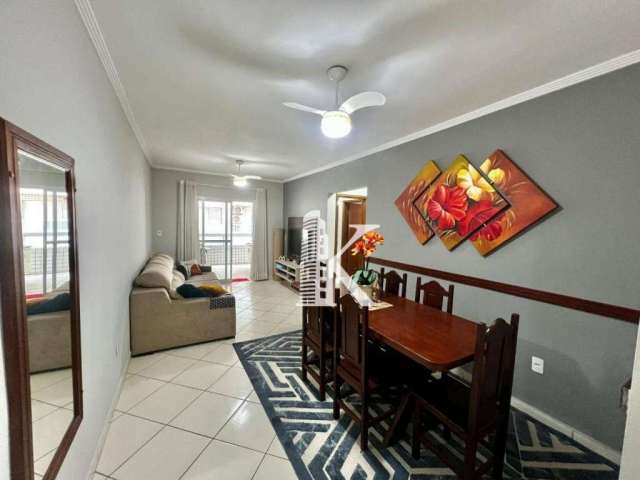 Apartamento com 2 dormitórios, 108 m² - venda por R$ 520.000,00 ou aluguel por R$ 3.800,02/mês - Vila Guilhermina - Praia Grande/SP