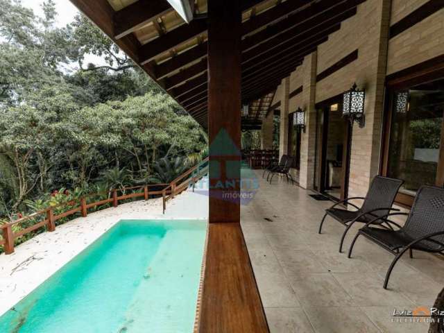 Casa em condomínio fechado com 5 quartos à venda na Avenida Domingas Dias, Perequê Açu, Ubatuba por R$ 3.500.000