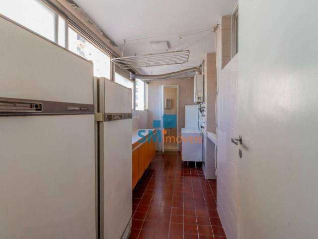 Apartamento 166m², 03 dormitórios (01 suíte) e 02 vagas - Santa Cecilia - Aluga-se