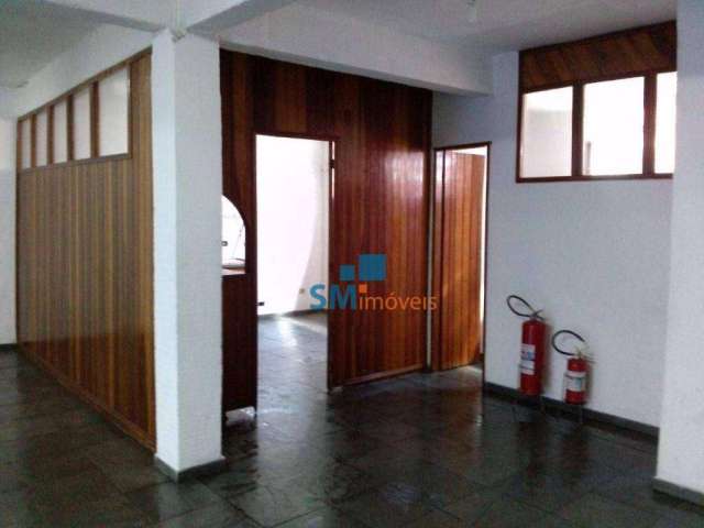 Salão para alugar, 200 m² por R$ 4.700/mês - Vila Luzita - Santo André/SP
