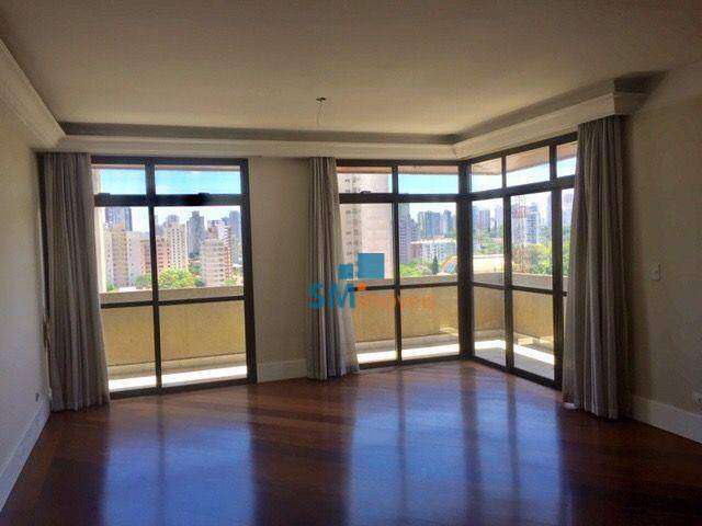 Apartamento com 4 dormitórios, 284 m² - venda por R$ 2.200.000,00 ou aluguel por R$ 14.328,00/mês - Santo Amaro - São Paulo/SP