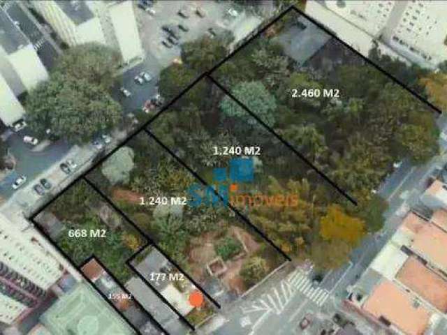Terreno à venda, 668 m² por R$ 1.190.000,00 - Centro - Diadema/SP