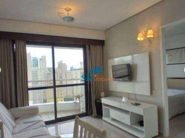 Apartamento com 1 dormitório, 34 m² - venda por R$ 379.000,00 ou aluguel por R$ 4.700,00/mês - Moema - São Paulo/SP