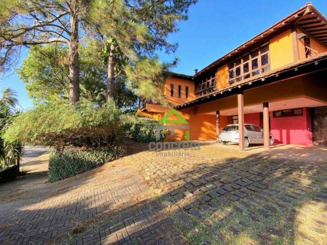 Casa 3 suítes para alugar, 500 m² por R$ 17.056/mês - São Fernando Golf - Maravilhosa estilo Japonês