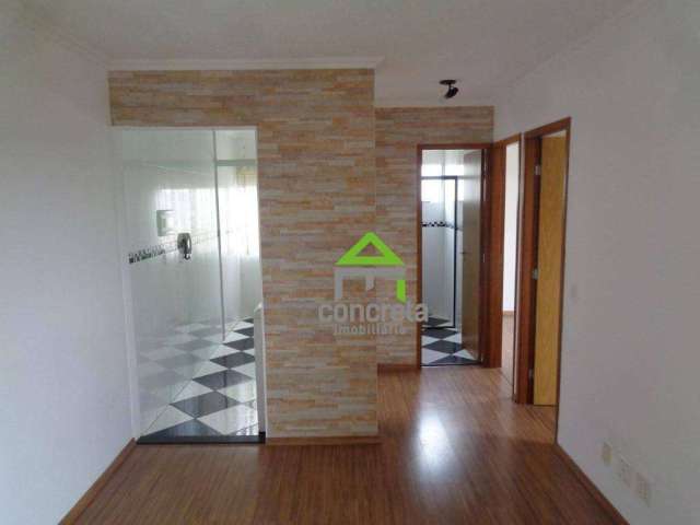 Apartamento com 2 dormitórios à venda, 47 m² por R$ 201.400,00 - Jardim Ísis - Cotia/SP