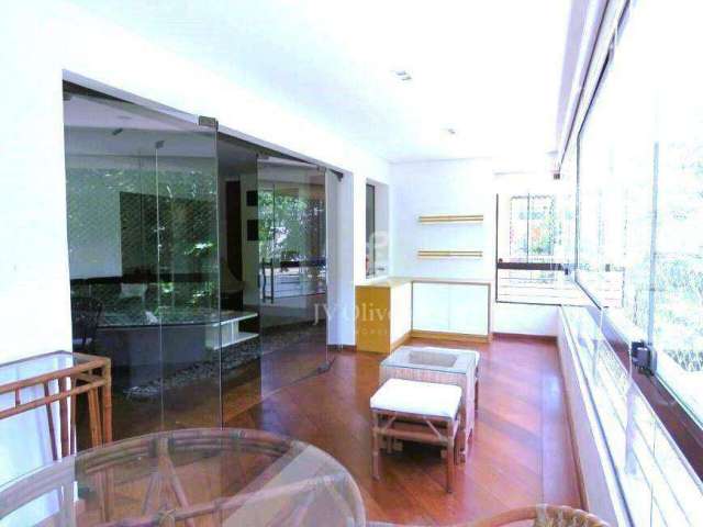 Apartamento com 3 dormitórios para alugar, 194 m² por R$ 12.600,00/mês - Jardim Guedala - São Paulo/SP