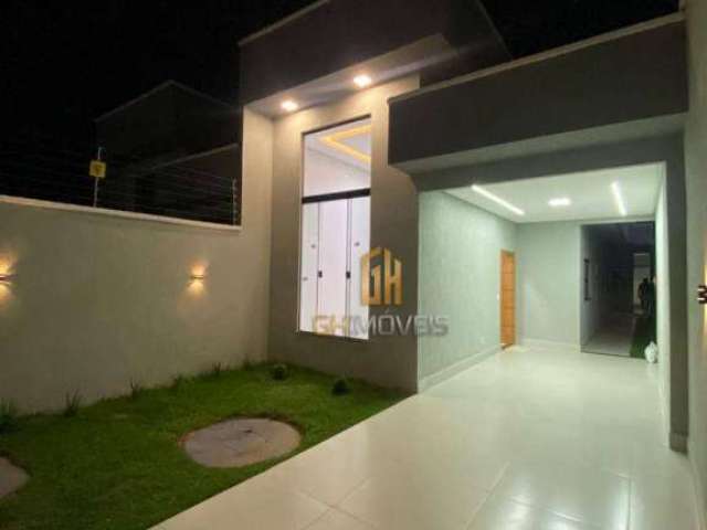 Casa com 3 dormitórios à venda, 118 m² por R$ 378.000,00 - Jardim Itaipu - Goiânia/GO