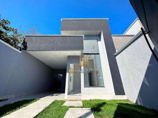 Casa com 3 dormitórios à venda, 117 m² por R$ 395.000,00 - Setor Serra Dourada - Aparecida de Goiânia/GO