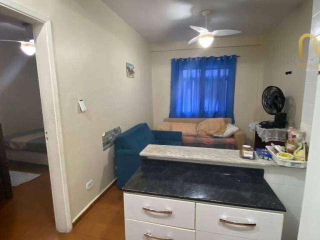 Apartamento com 1 dormitório à venda, 45 m² por R$ 200.000,00 - Caiçara - Praia Grande/SP