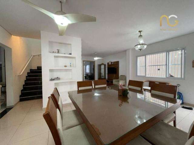 Sobrado com 4 dormitórios à venda, 163 m² por R$ 835.000,00 - Tupi - Praia Grande/SP