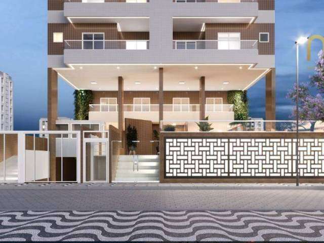 Apartamento com 1 dormitório à venda, 47 m² por R$ 369.334,54 - Vila Guilhermina - Praia Grande/SP