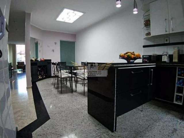 Sobrado com 4 dormitórios à venda, 290m² - Vila Bastos, Santo André/SP