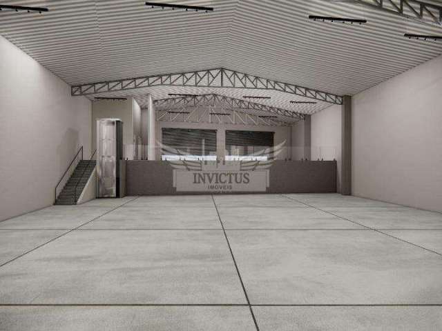 Salão com Projeto Aprovado em Fase de Construção com 2 Frentes para Locação, 1.158m² - Centro, São Bernardo do Campo/SP