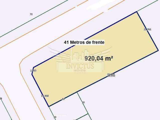 Terreno Residencial/Comercial para Locação, 920m² - Vila Alzira, Santo André/SP.