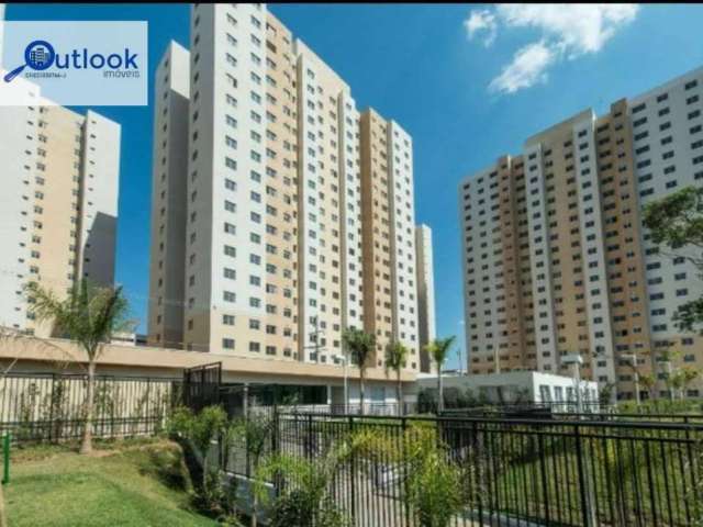 Apartamento com 2 dormitórios à venda, 44 m² por R$ 280.000,00 - Canhema - Diadema/SP