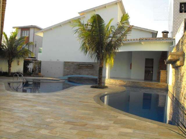 Sobrado Triplex com 3 dormitórios à venda, 132 m² por R$ 550.000 - Canto do Forte - Praia Grande/SP