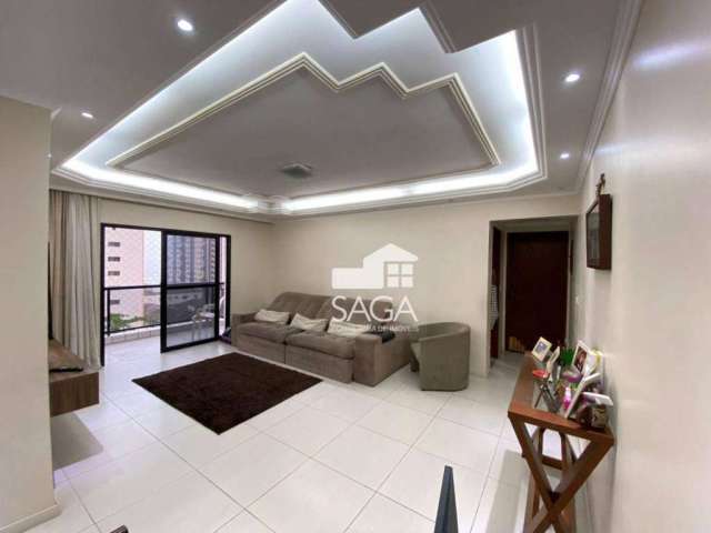 Apartamento com 3 dormitórios à venda, 117 m² por R$ 660.000,00 - Vila Guilhermina - Praia Grande/SP