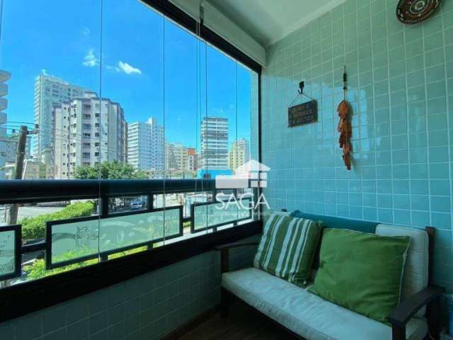 Apartamento com 1 dormitório à venda, 60 m² por R$ 230.000,00 - Vila Guilhermina - Praia Grande/SP