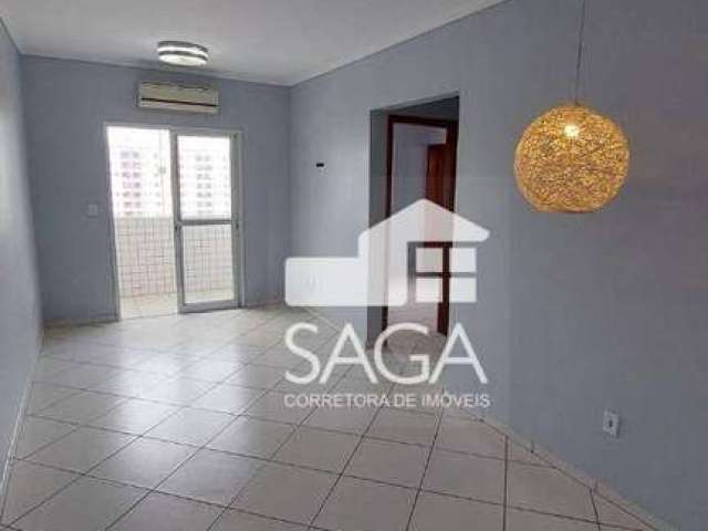 Apartamento com 2 dormitórios, 65 m² - venda por R$ 375.000,00 ou aluguel por R$ 2.600,00/mês - Vila Guilhermina - Praia Grande/SP