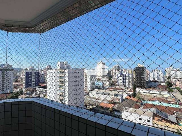 Apartamento com 2 dormitórios à venda, 60 m² por R$ 350.000,00 - Vila Guilhermina - Praia Grande/SP