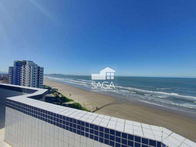 Cobertura com 3 dormitórios à venda, 121 m² por R$ 790.000,00 - Caiçara - Praia Grande/SP