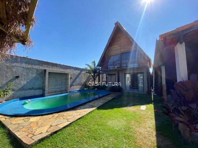 Rancho com 2 dormitórios à venda, 140 m² por R$ 350.000,00 - Campo Bom - Barra do Piraí/RJ