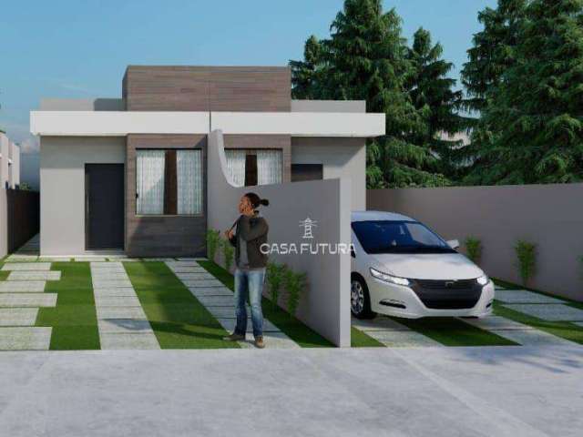 Casa com 2 dormitórios à venda, 58 m² por R$ 275.000 - Califórnia - Barra do Piraí/RJ