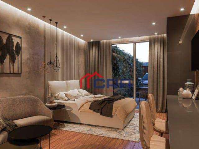 Flat com 1 dormitório à venda, 18 m² por R$ 157.000,00 - Bela Vista - Volta Redonda/RJ