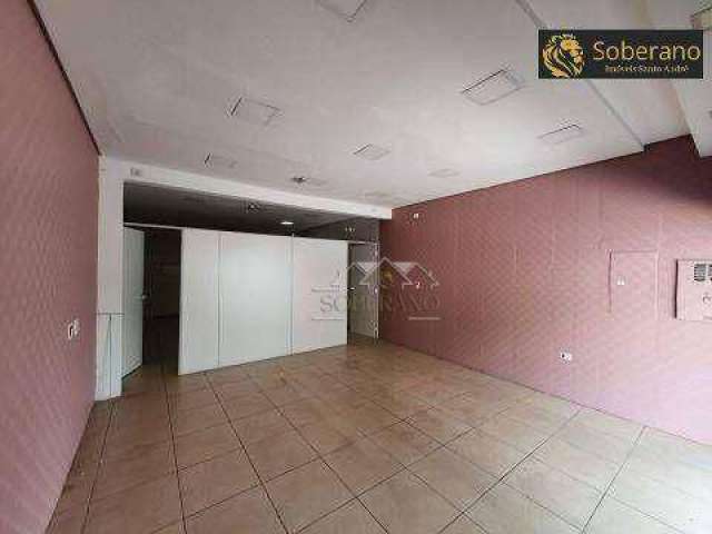 Salão para alugar, 70 m² por R$ 3.722/mês - Centro - Santo André/SP