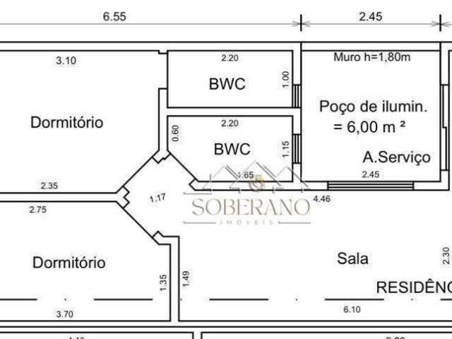 Apartamento com 2 dormitórios à venda, 49 m² por R$ 375.000,00 - Parque das Nações - Santo André/SP