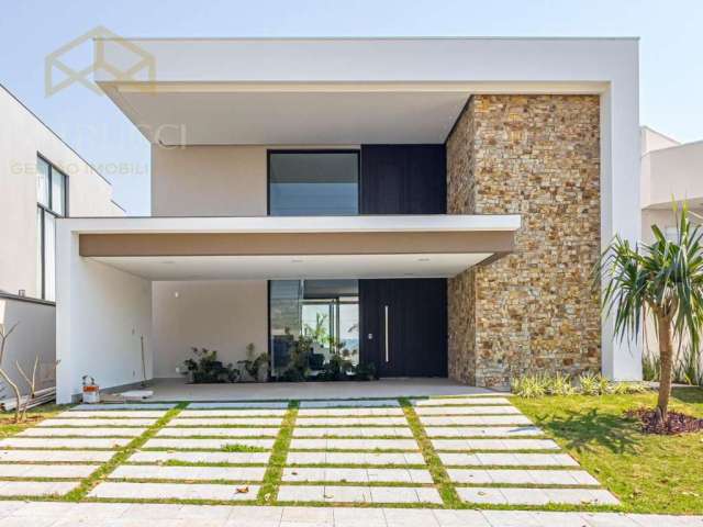 Casa em condomínio fechado com 4 quartos à venda na Rua das Palmas, 001, Alphaville Dom Pedro, Campinas, 378 m2 por R$ 4.300.000