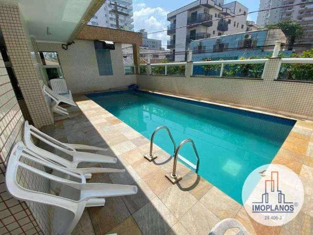 Apartamento com 3 dormitórios à venda, 122 m² por R$ 650.000,00 - Boqueirão - Praia Grande/SP