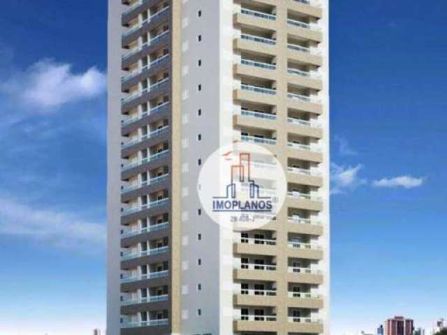 Apartamento com 1 dormitório à venda, 51 m² por R$ 335.000,00 - Boqueirão - Praia Grande/SP