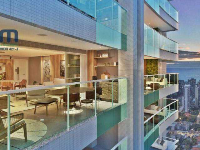 Apartamento com 4 suítes à venda, 155 m² por R$ 1.700.000 - Meireles - Fortaleza/CE