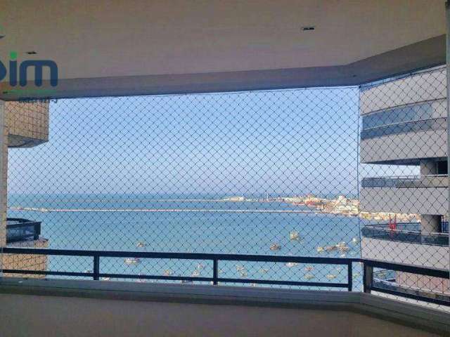 Flat  na Orla de Fortaleza, com vista mar, com 1 dormitório à venda, 42 m² por R$ 510.000 - Mucuripe - Fortaleza/CE