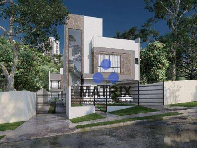 Sobrado com 3 dormitórios à venda, 120 m² por R$ 680.000,00 - Tingui - Curitiba/PR