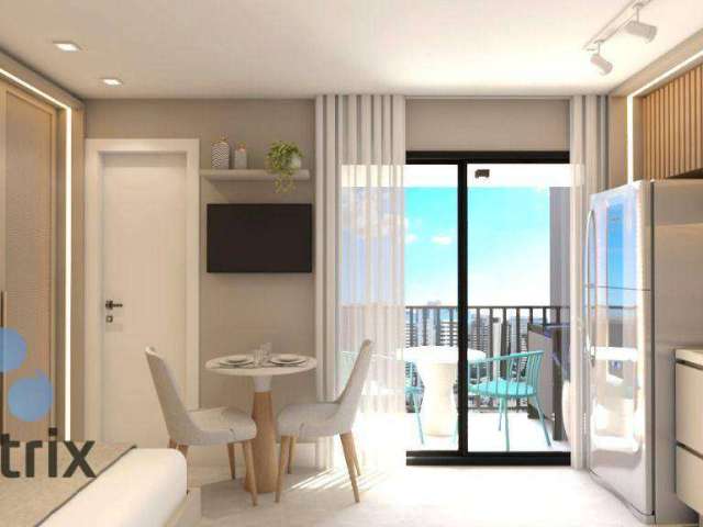 Apartamento com 1 dormitório à venda, 22 m² por R$ 236.900,00 - Novo Mundo - Curitiba/PR