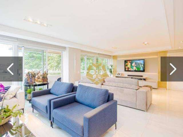 Apartamento com 4 dormitórios à venda, 220 m² por R$ 2.300.000,00 - Cabral - Curitiba/PR