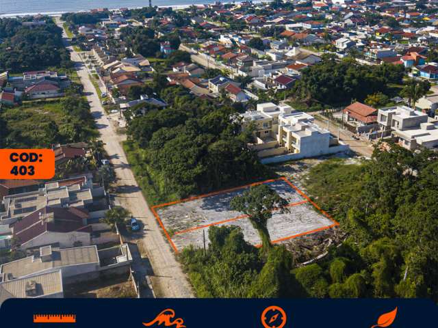 terrenos a venda na Barra do Saí - Itapoá SC