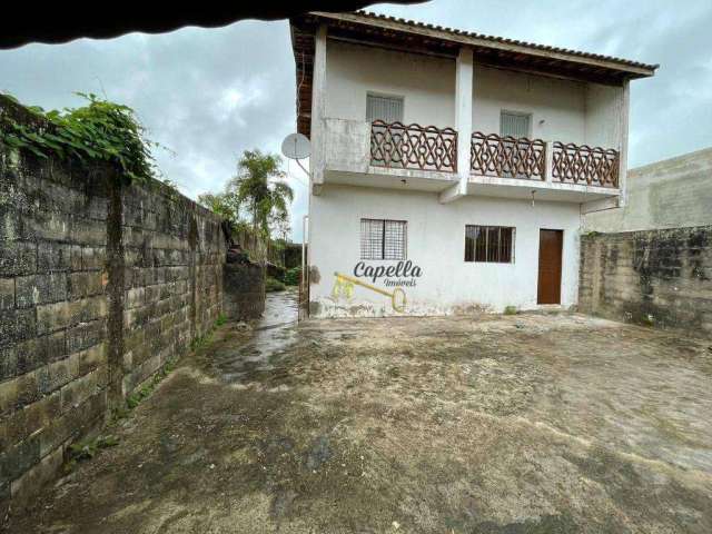 Sobrado com 3 dormitórios para alugar, 110 m² por R$ 1.200,00/mês - Gaivota - Praia - Itanhaém/SP