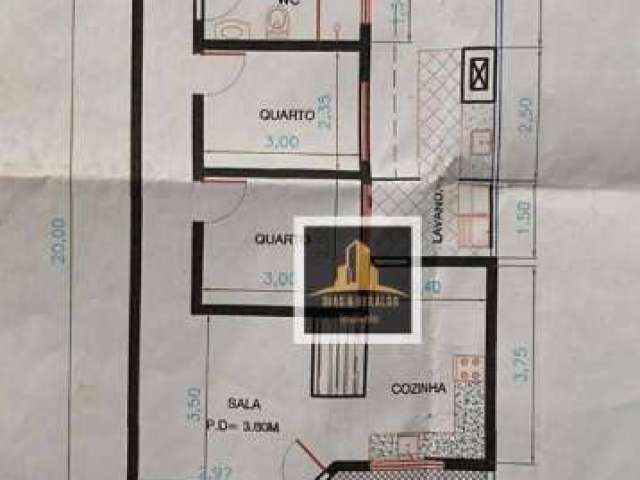 Casa com 3 dormitórios à venda, 80 m² por R$ 350.000 - Jardim Santa Júlia - São José dos Campos/SP
