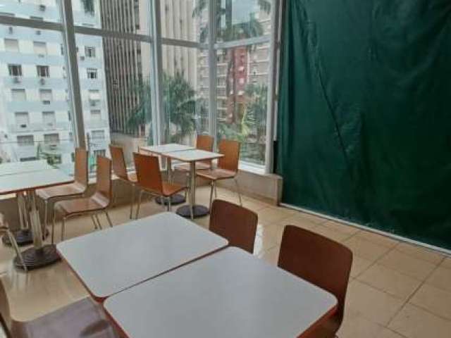 Ponto comercial com 1 sala para alugar na Avenida Ana Costa, 465, Gonzaga, Santos, 30 m2 por R$ 5.000