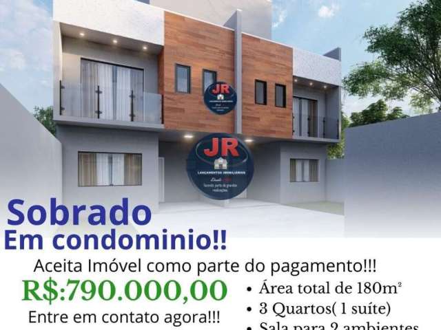Sobrado Tríplex a venda no bairro boa vista 3 quartos + atico com banheiro Rua Doutor Antônio Amarante