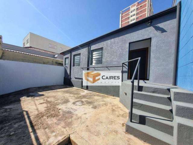 Casa para alugar, 50 m² por R$ 1.744,30/mês - Centro - Campinas/SP
