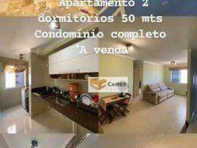 Apartamento com 2 dormitórios à venda, 50 m² por R$ 230.000,00 - Jardim do Lago - Campinas/SP