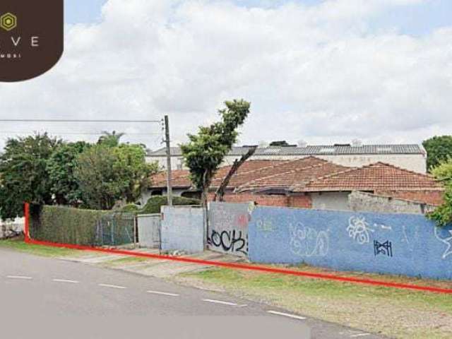 Terreno comercial à venda na Rua Joaquim Caetano da Silva, 0158, Santa Quitéria, Curitiba, 213 m2 por R$ 1.100.000
