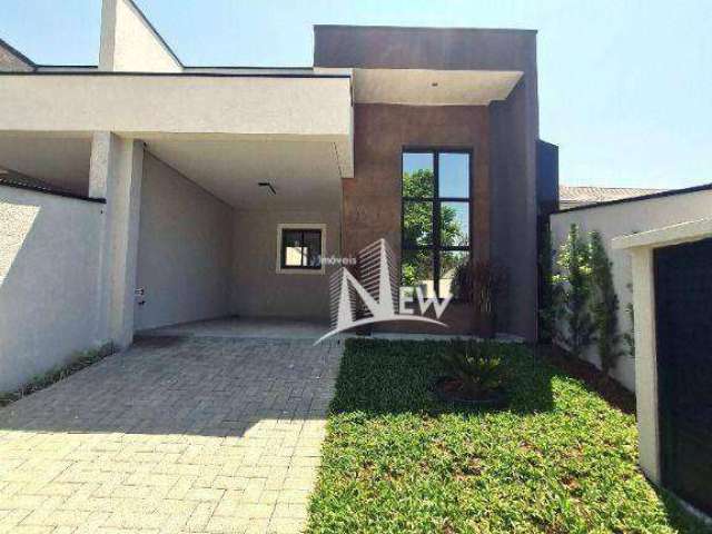 Casa com 3 dormitórios à venda, 98 m² por R$ 629.000,00 - Cruzeiro - São José dos Pinhais/PR